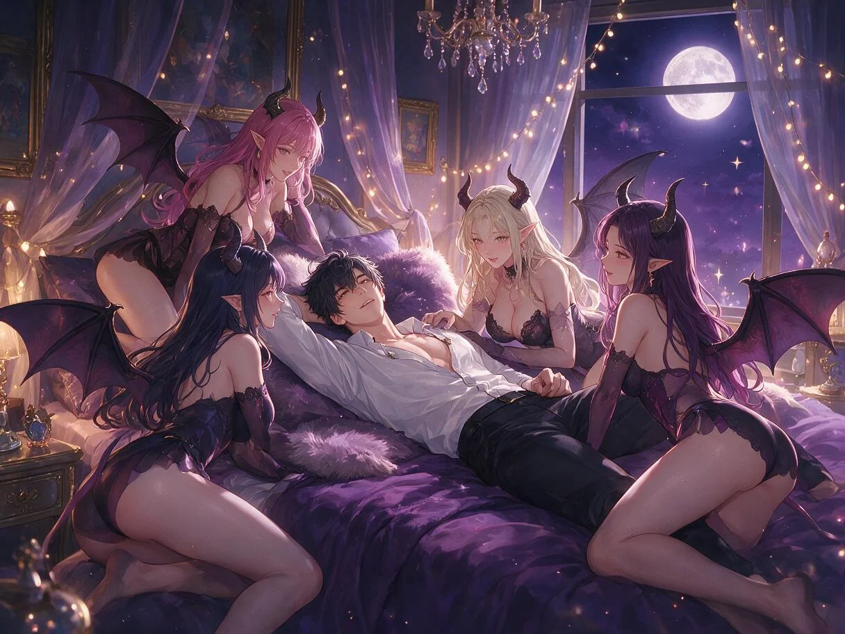 量鸡巴的魅魔：踩着量完，自己被操到缩成杯
