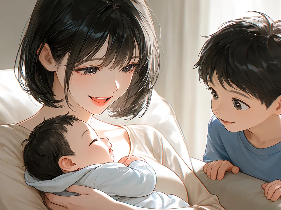 刚生完孩子的人妻被我这个臭小鬼牛走啦