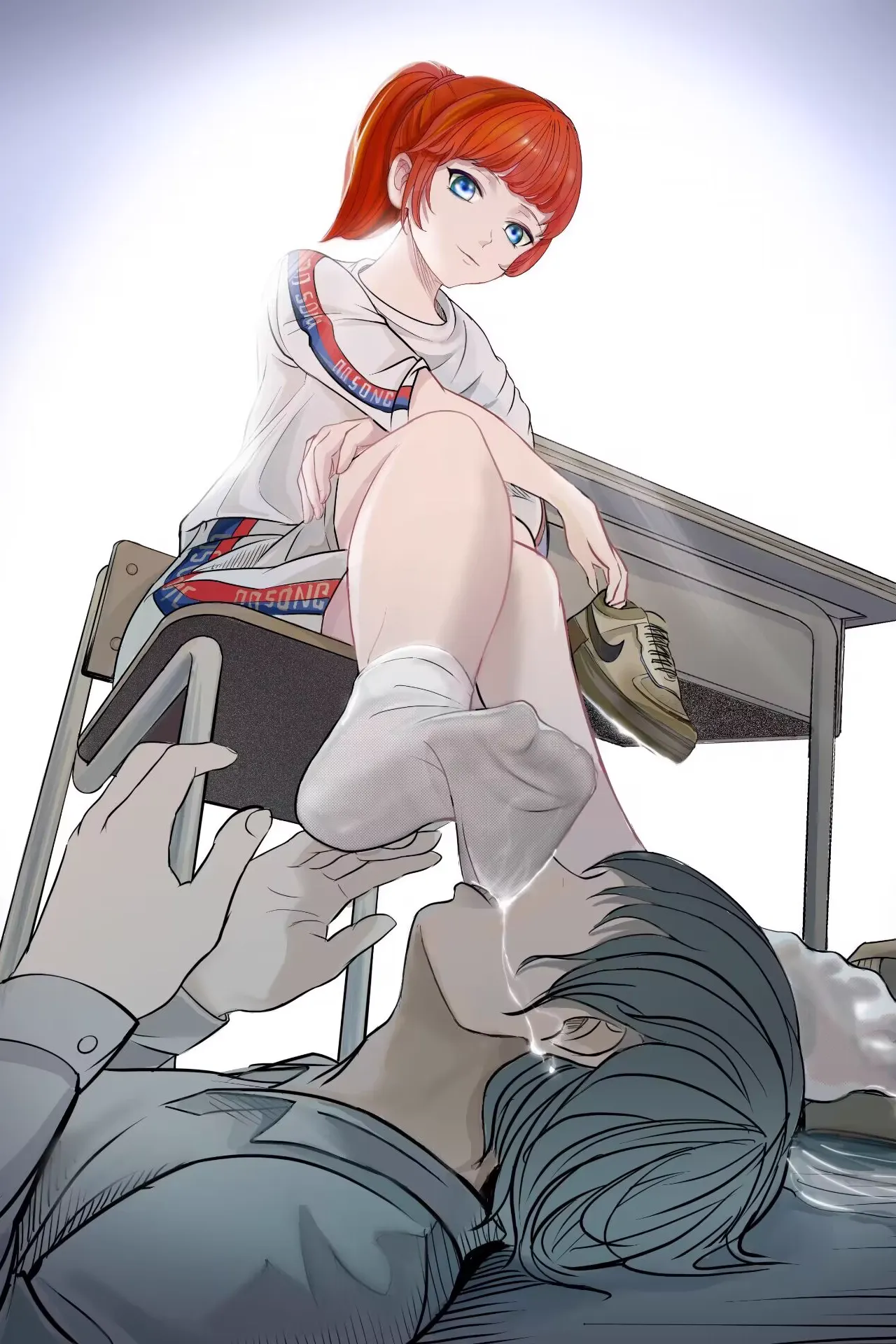 想要征服上位者的高中女体育生