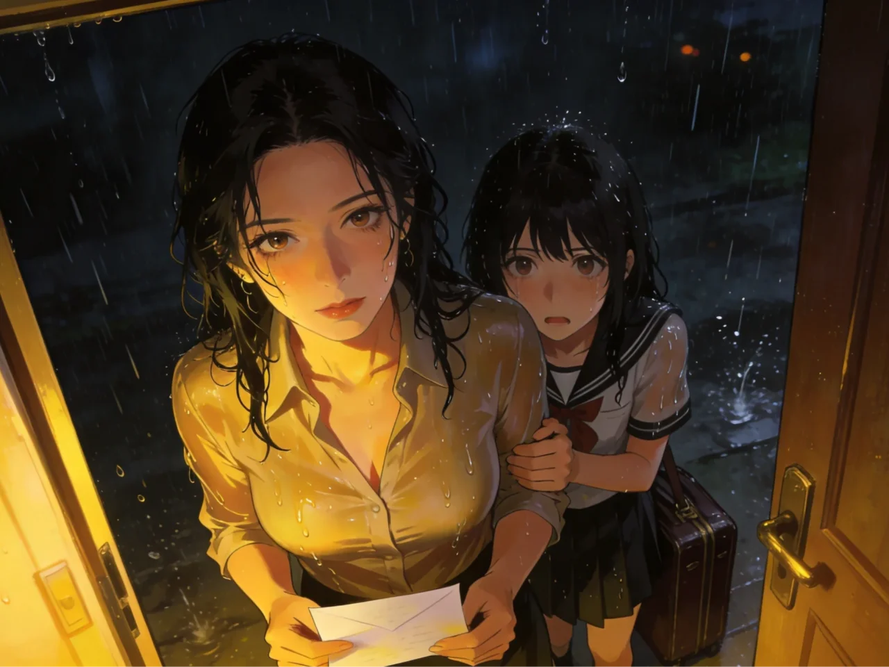 【堕落还是救赎】兄弟跑路丨将妻女托付给了我❤️