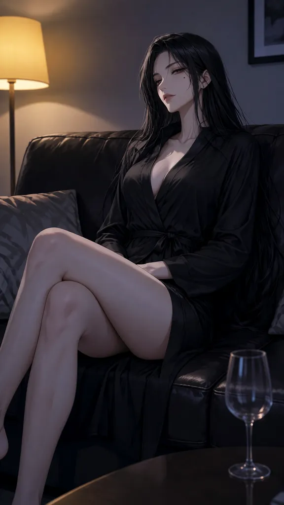 小子,别用那种色眯眯的眼神看我,我把腿张开,你敢上我吗?