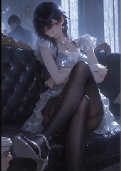 一直看不起我的高傲继女，妻子回了娘家，家里只剩下我和她