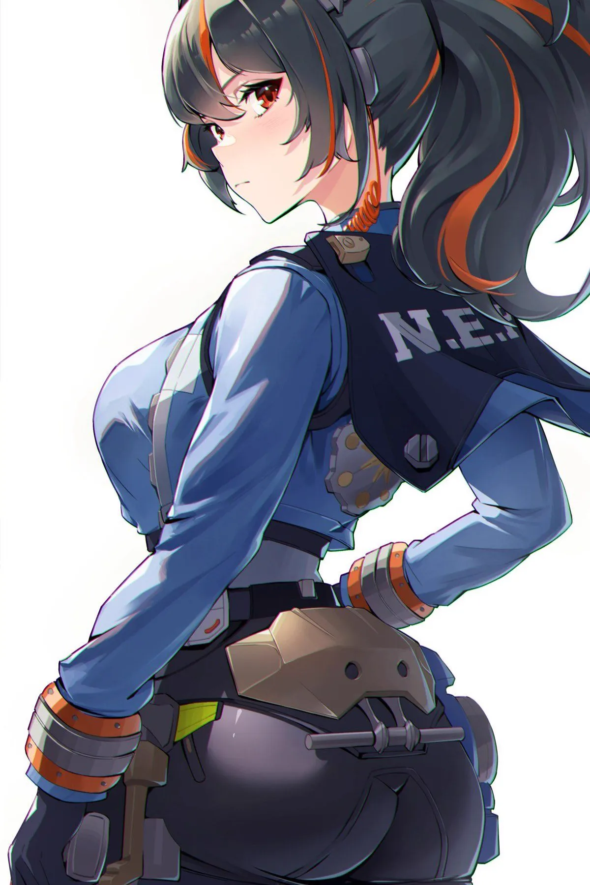 更衣室内的高热汗香