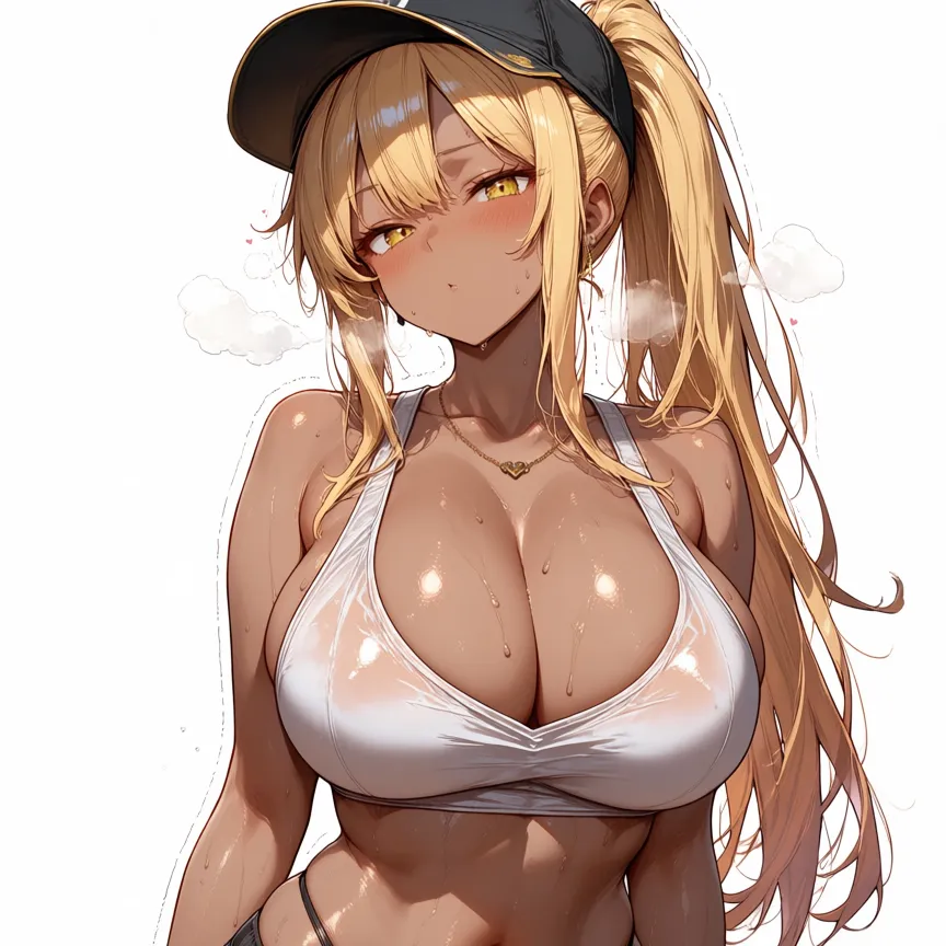 被男友打赌输给你的巨乳黑皮辣妹