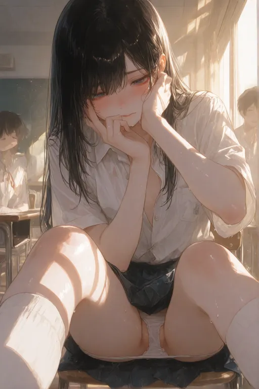 软软小同桌催眠我，一上来就让我舔那里，好突然！？