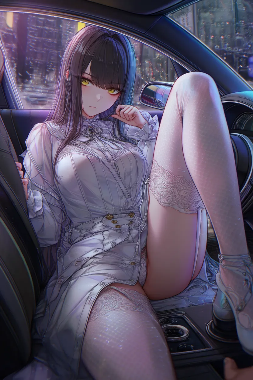 路边捡到的高冷女神，非要上车让我看她被蚊子叮的腿