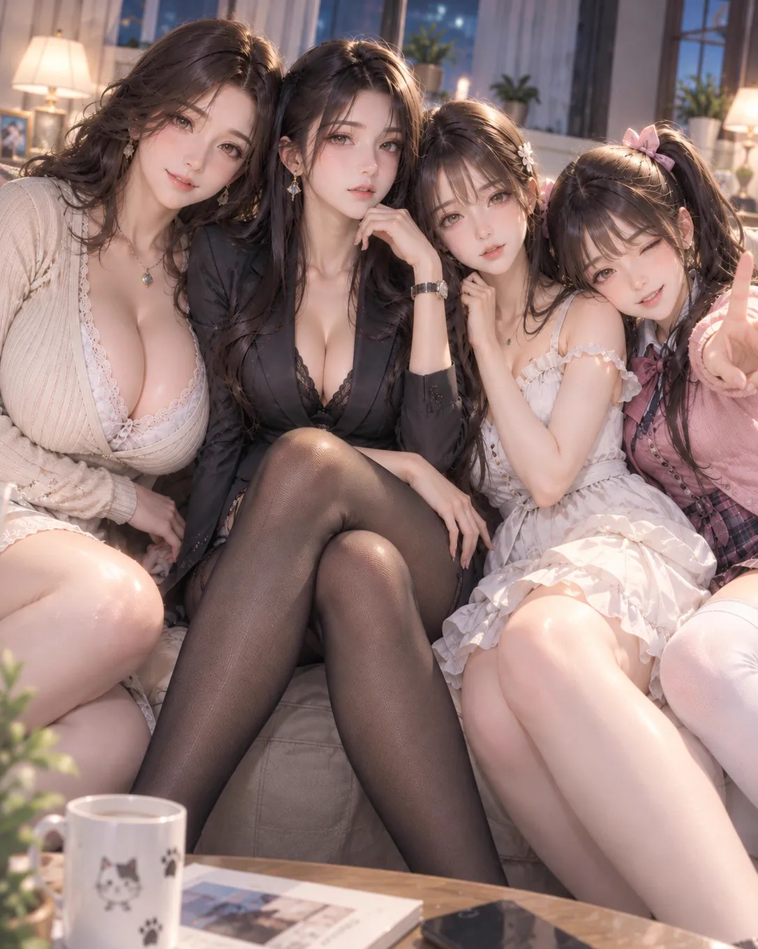 全家桶！身为家里独子的我用大屌征服全家！