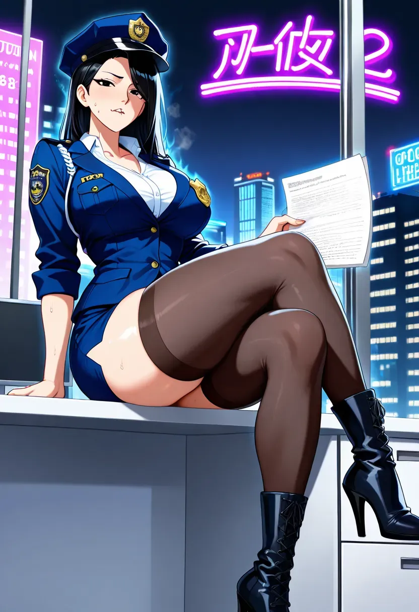 高冷女警·强反差沉沦