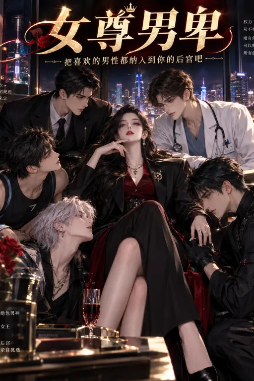 女尊男卑：把喜欢的男性都纳入到你的后宫吧