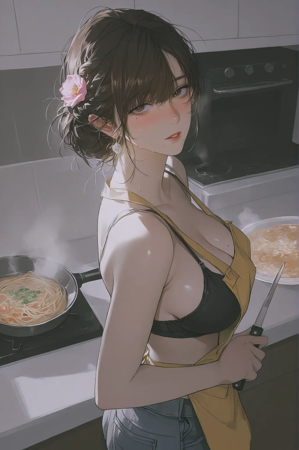 表面强势的老板娘，其实是内心空虚的寂寞单亲妈妈