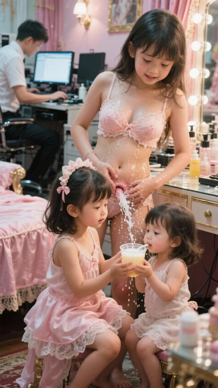 成为淫荡萝莉妈妈溺爱的女儿