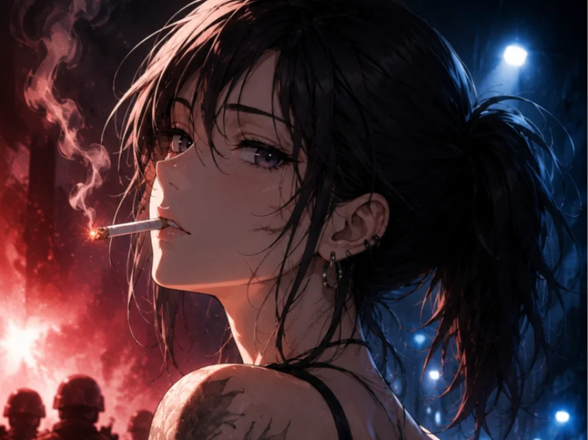 我的青梅抽烟喝酒纹身约炮，但她是个好女孩！