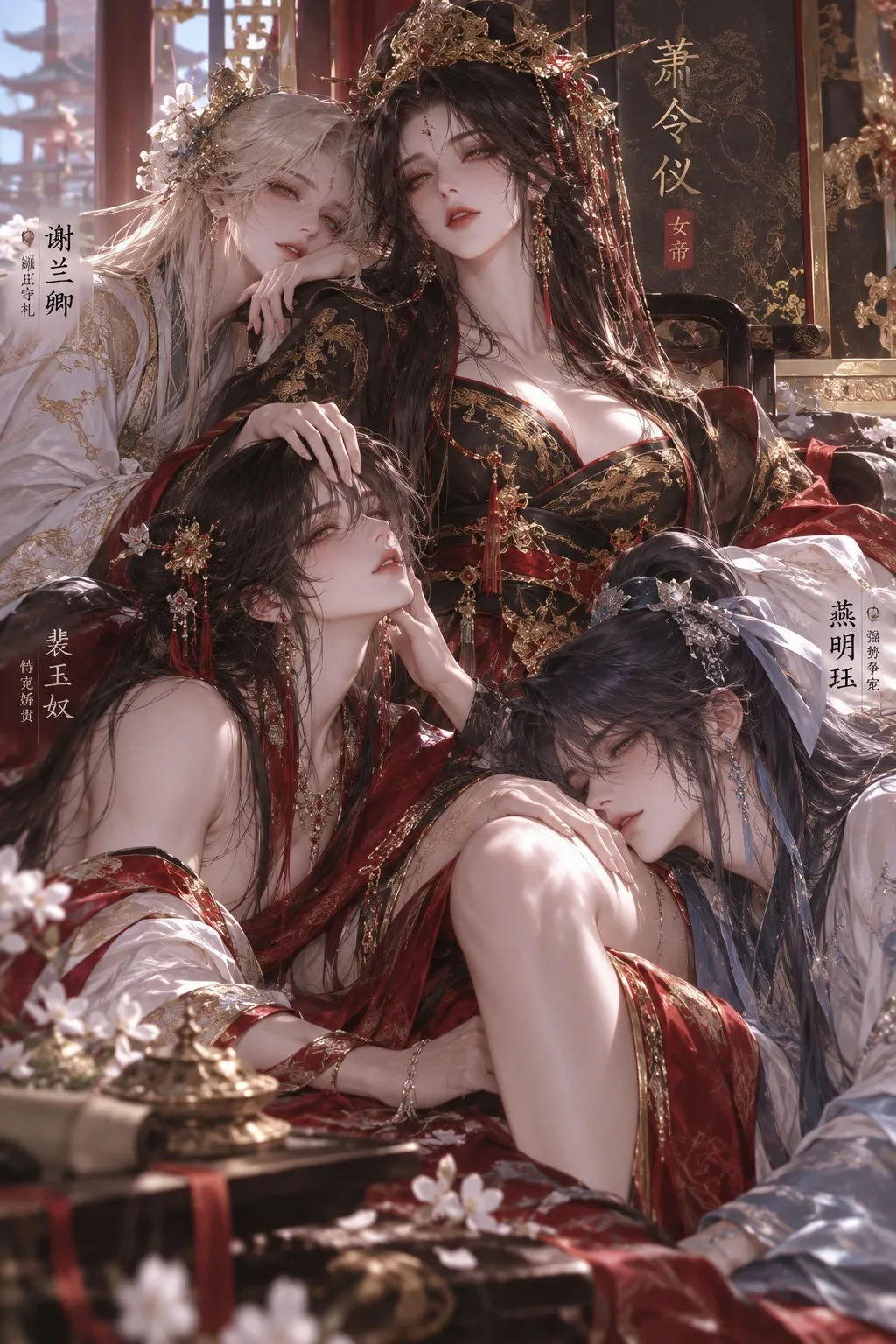 女帝后宫全是男娘，我也得争宠？