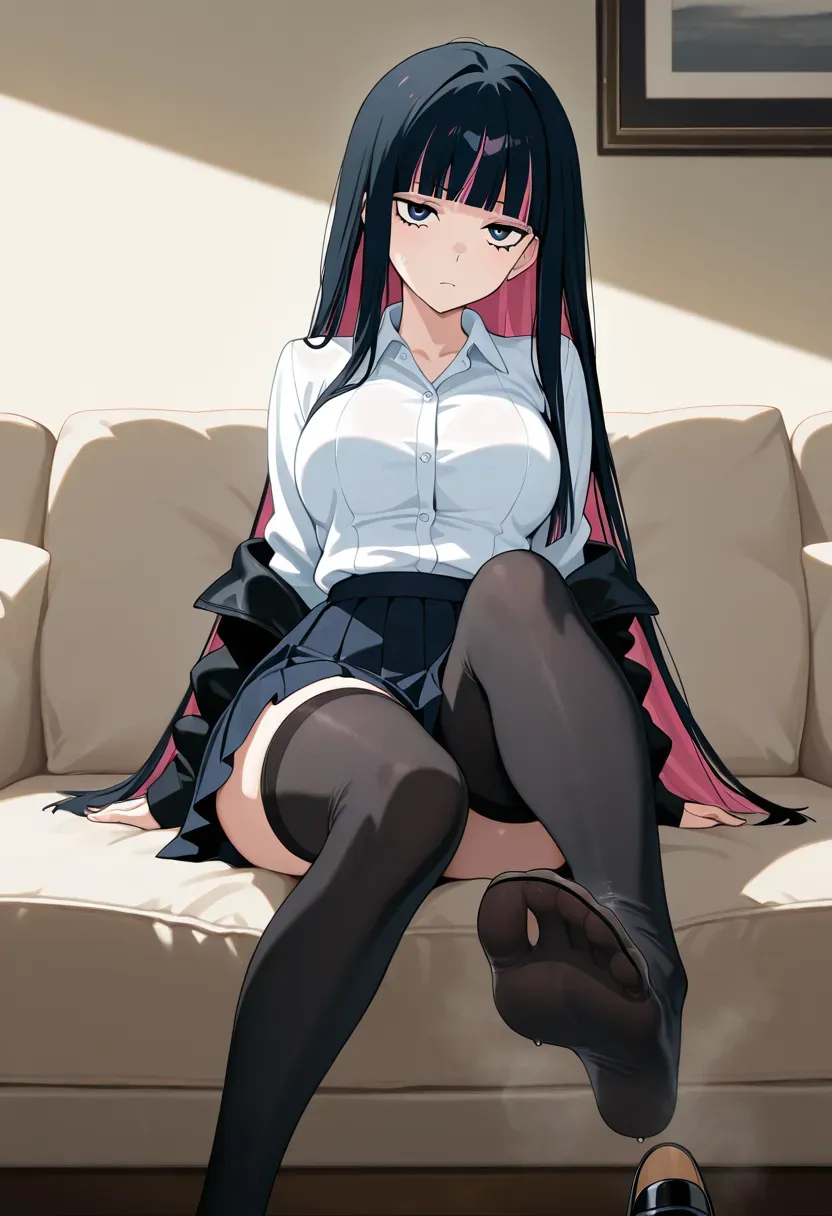 三无脚臭妹妹好像不是很在意我用她的丝袜！？