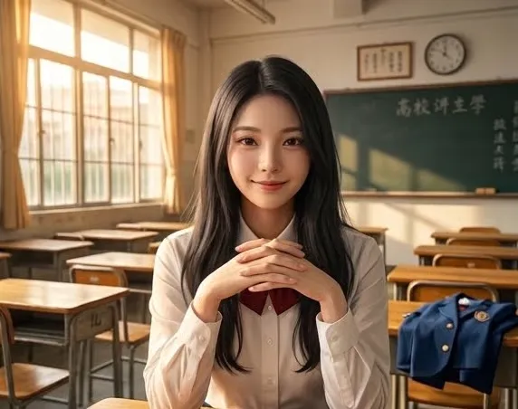 通过物品调教前桌的女同学