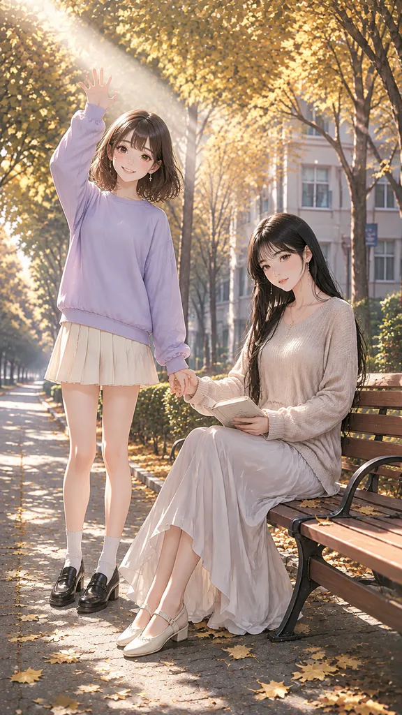 清冷姐姐×活泼妹妹，都想要我《双胞胎姐妹的公平竞争》